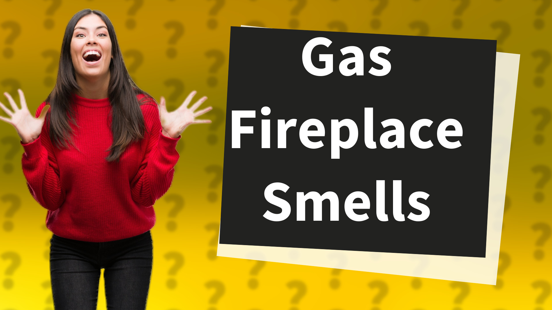 Gas Fireplace Smells