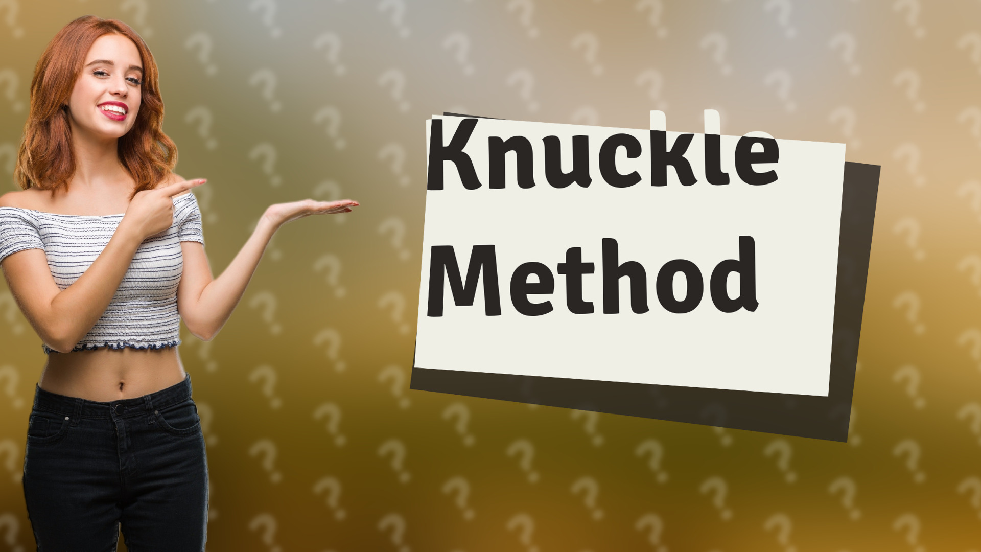 Knuckle Method