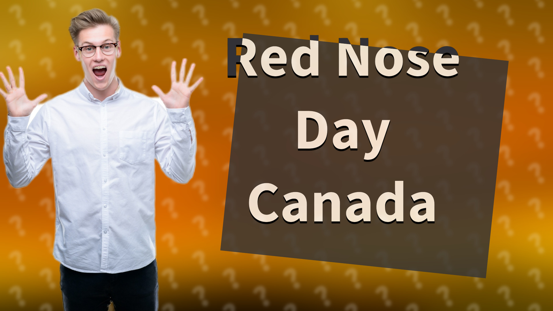 Red Nose Day Canada