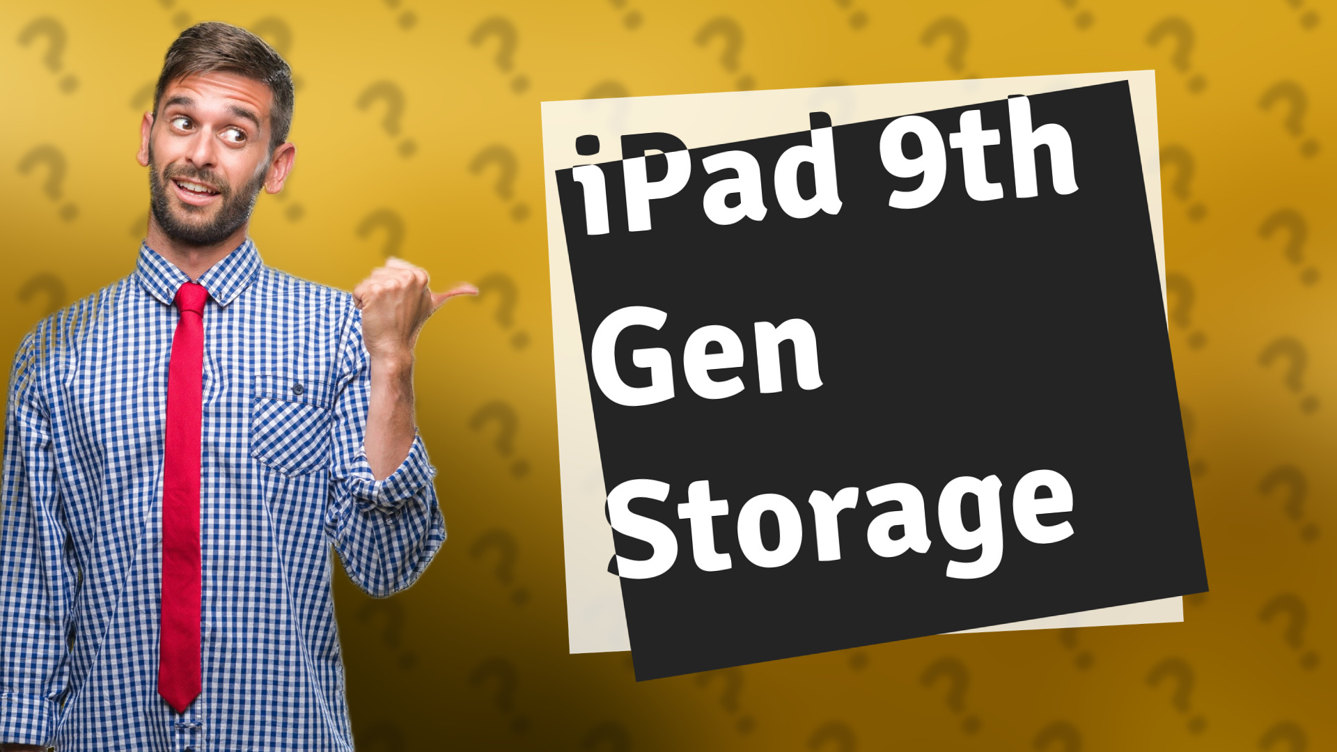 iPad 9th Gen Storage