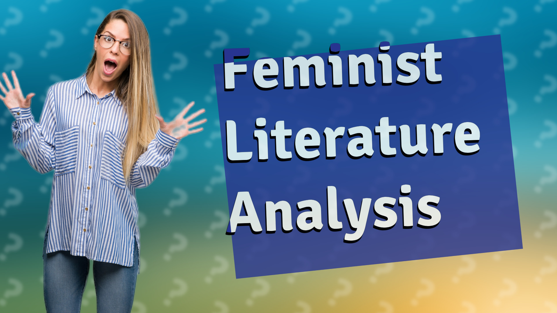 Feminist Literature Analysis