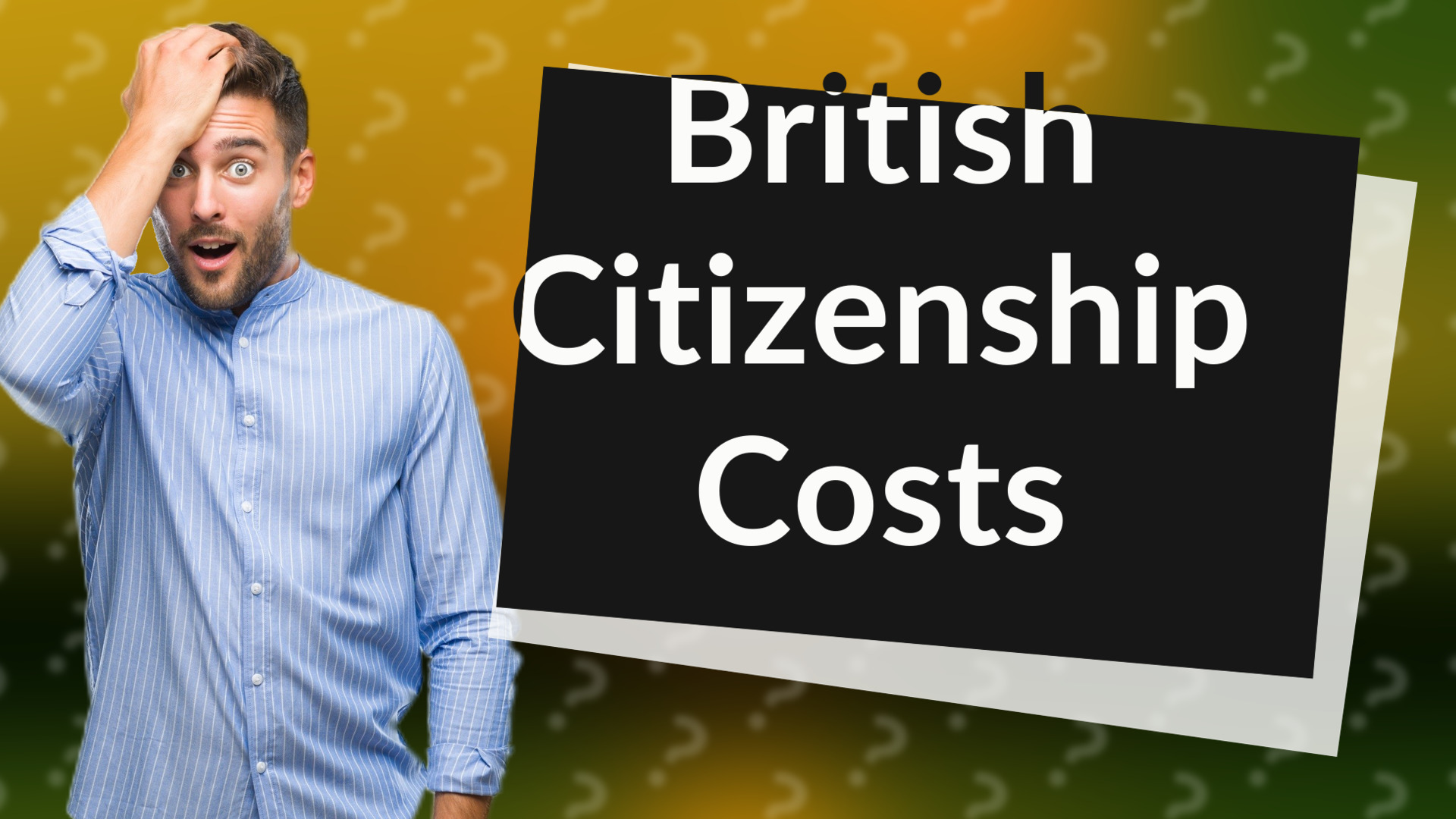 British Citizenship Costs