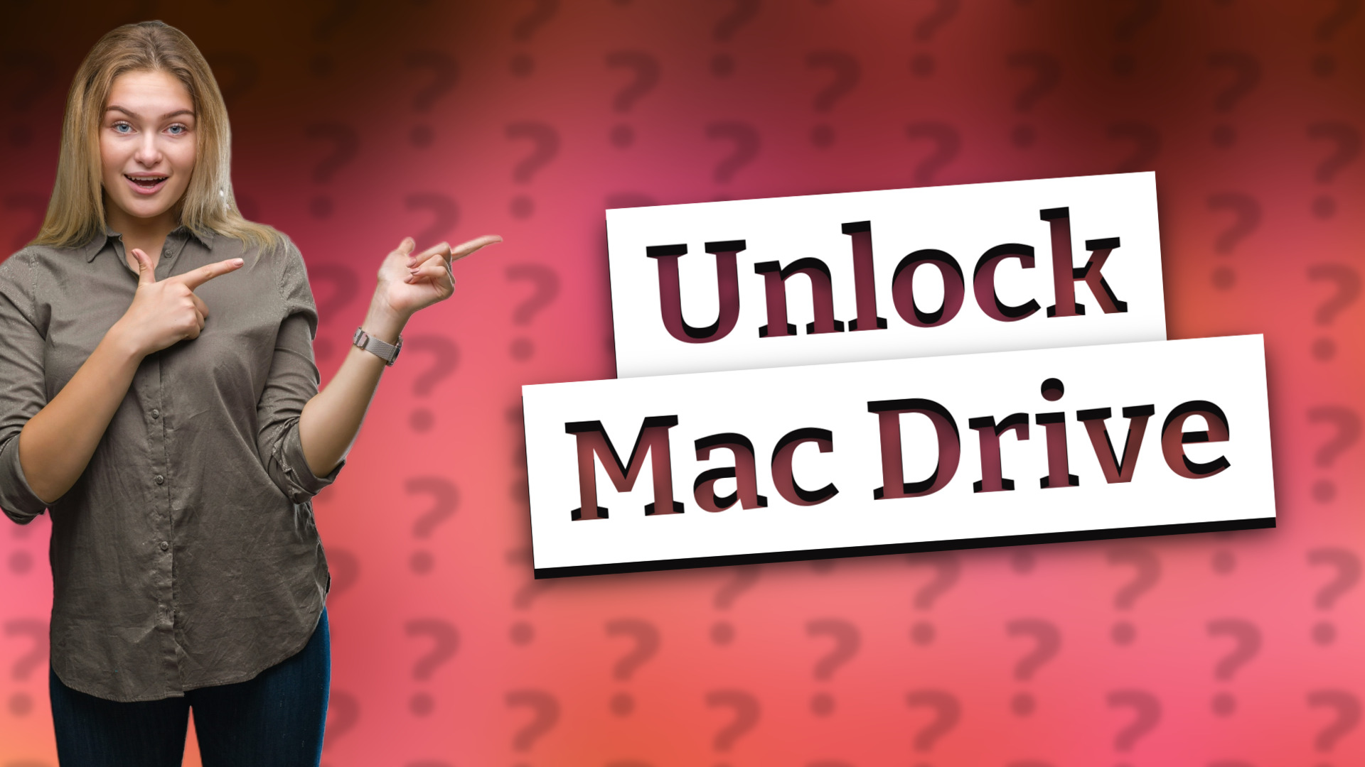 Unlock Mac Drive