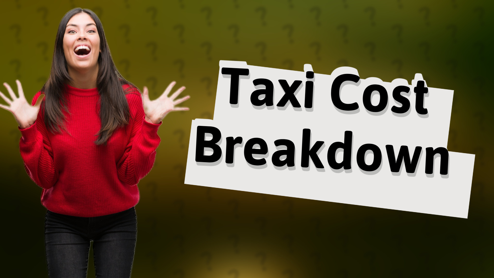 Taxi Cost Breakdown