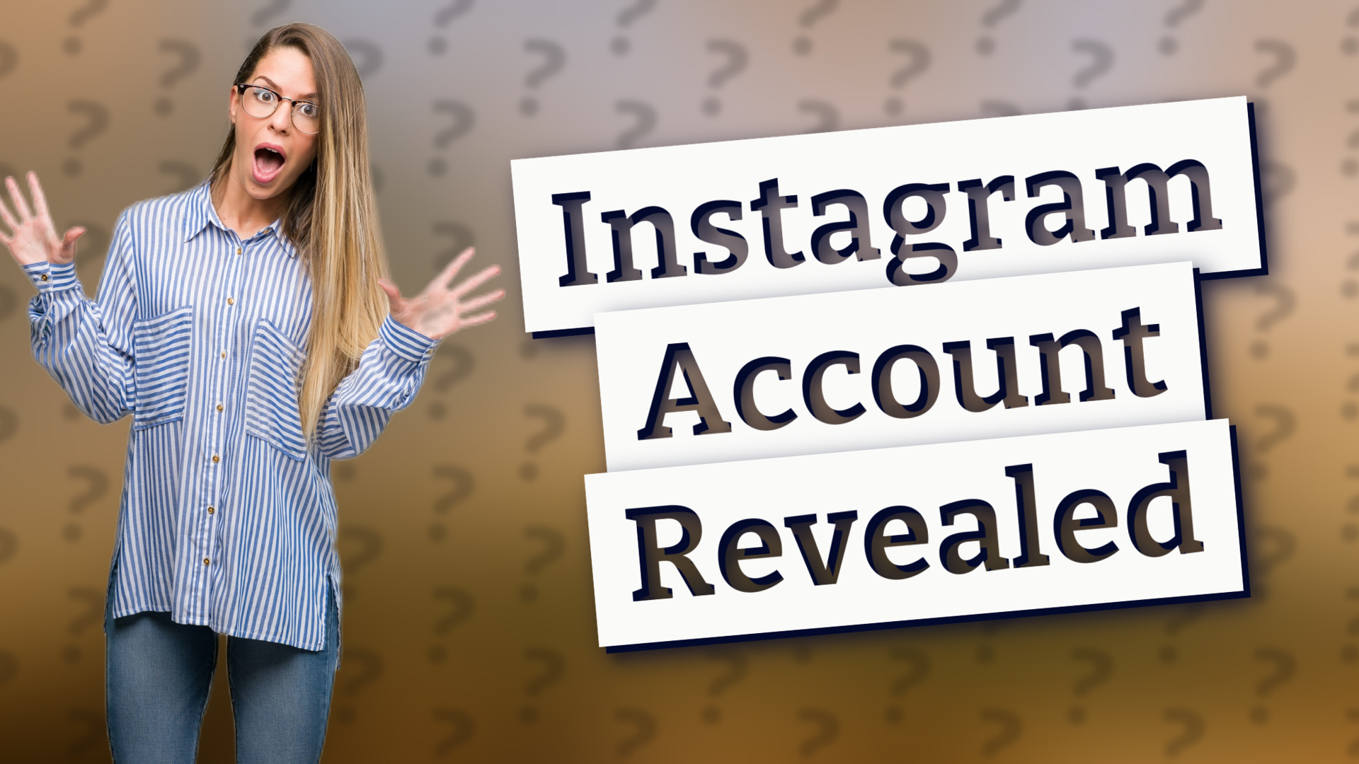 Instagram Account Revealed