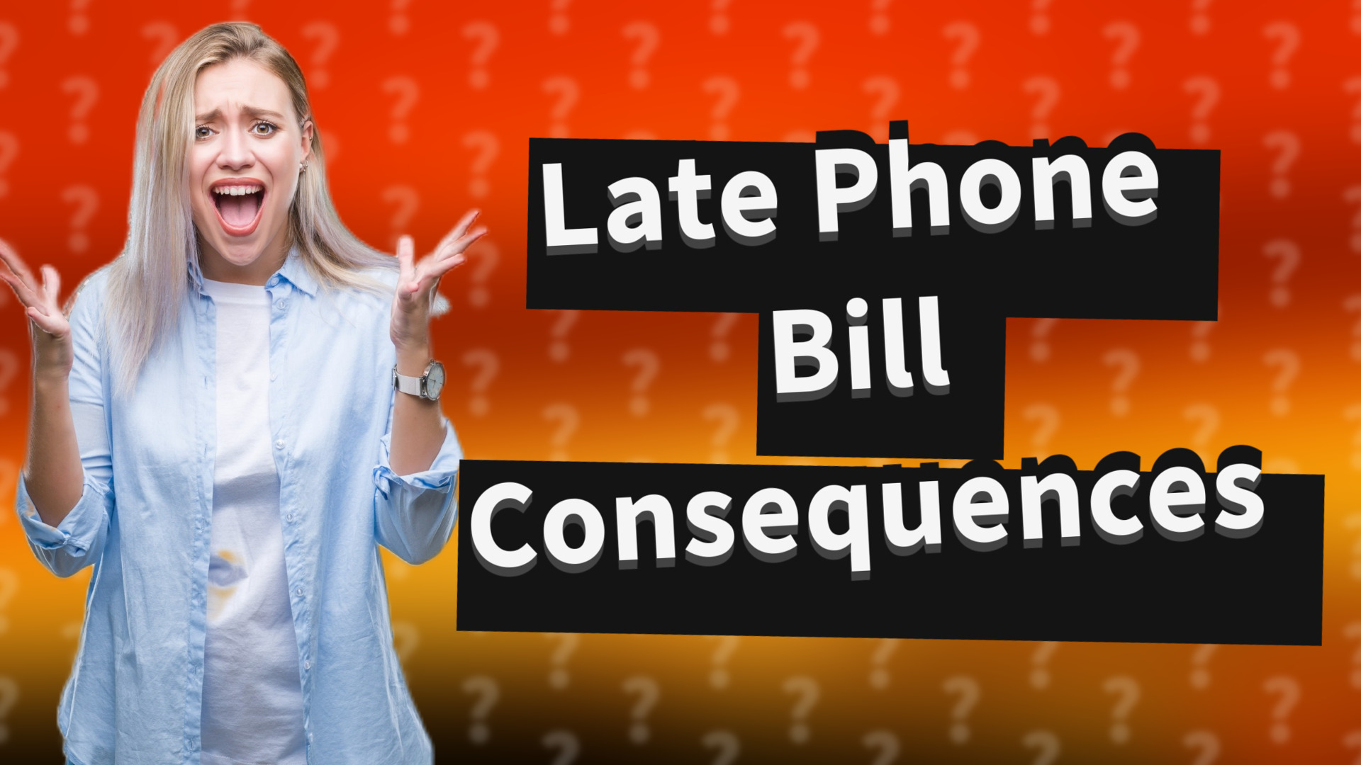 Late Phone Bill Consequences