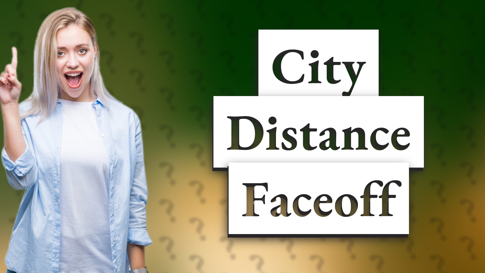 City Distance Faceoff