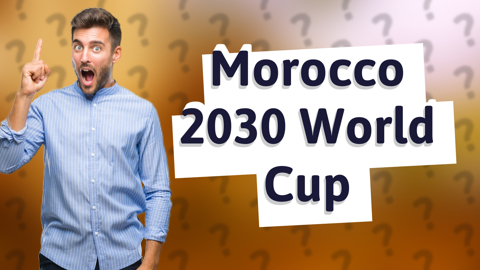 Morocco 2030 World Cup
