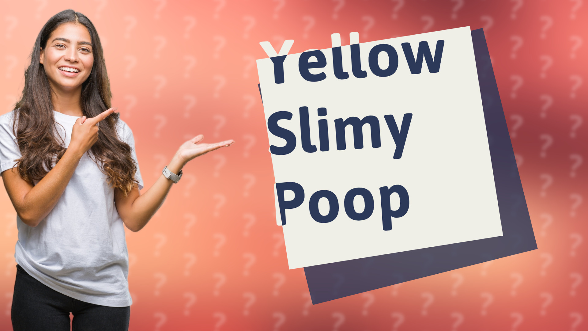 Yellow Slimy Poop