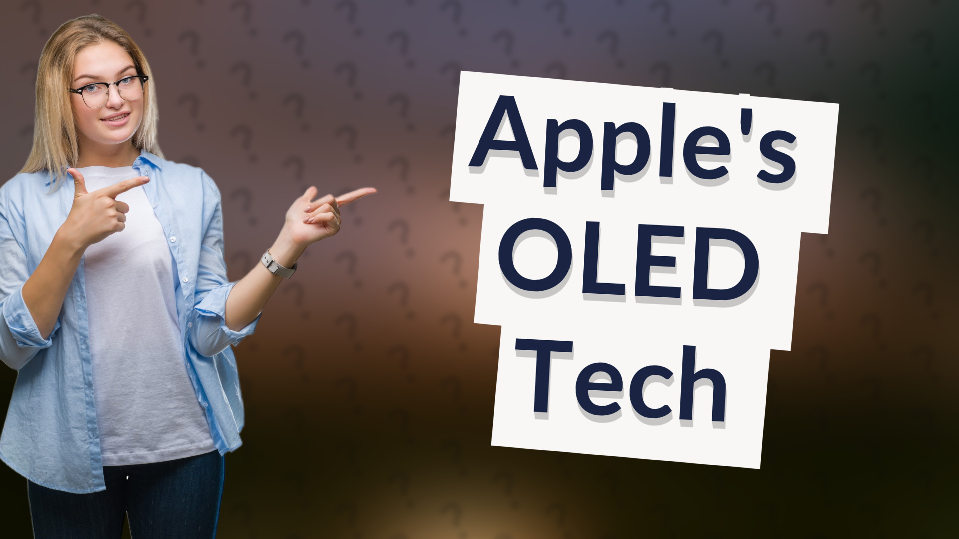 Apple's OLED Tech
