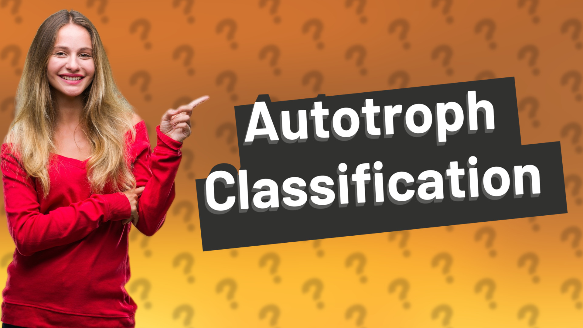 Autotroph Classification