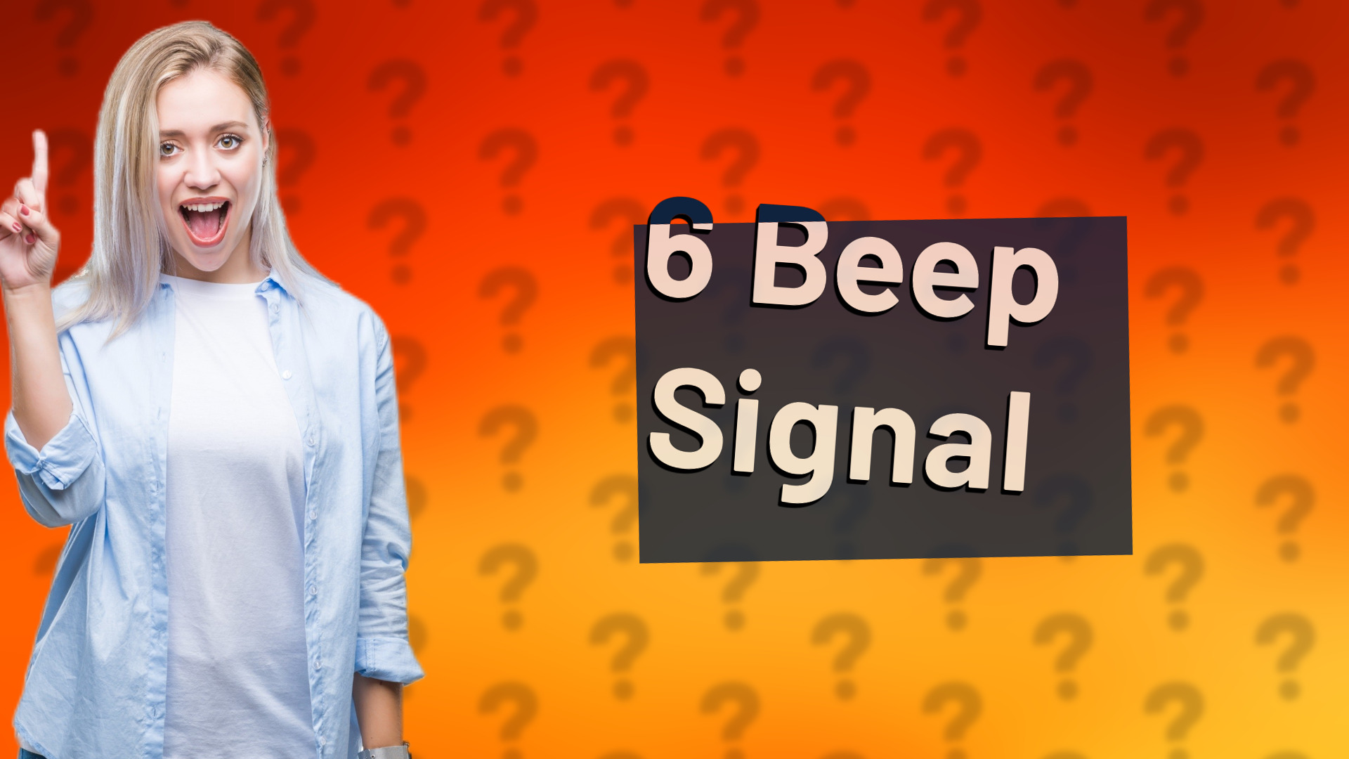 6 Beep Signal