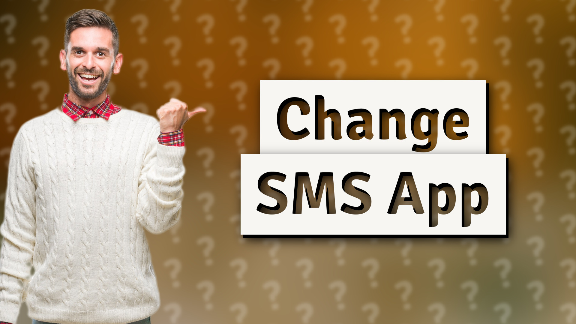 Change SMS App