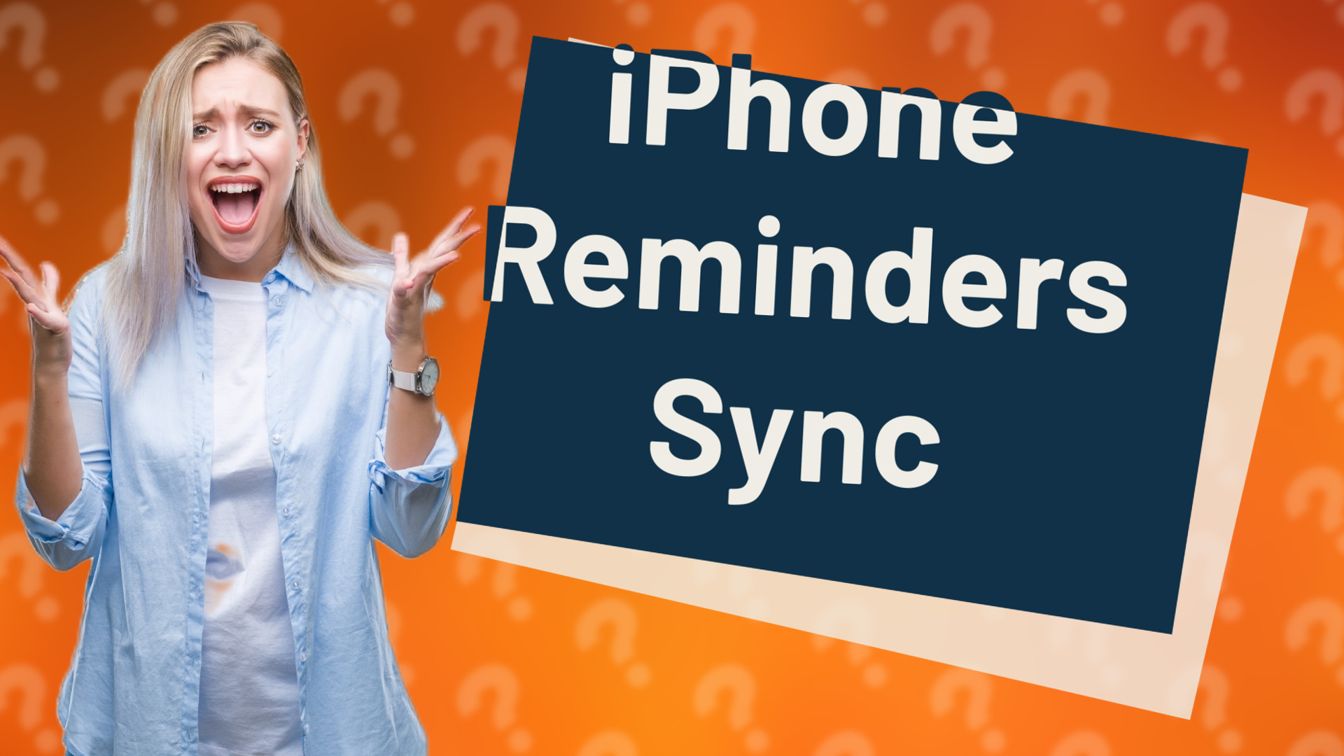 iPhone Reminders Sync