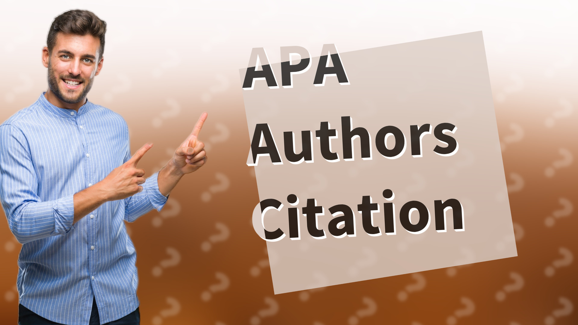 APA Authors Citation