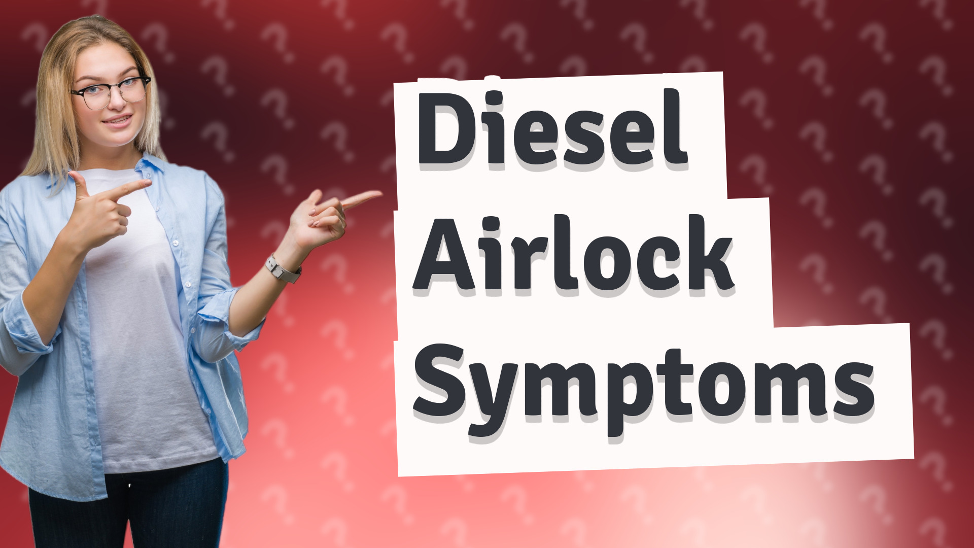Diesel Airlock Symptoms