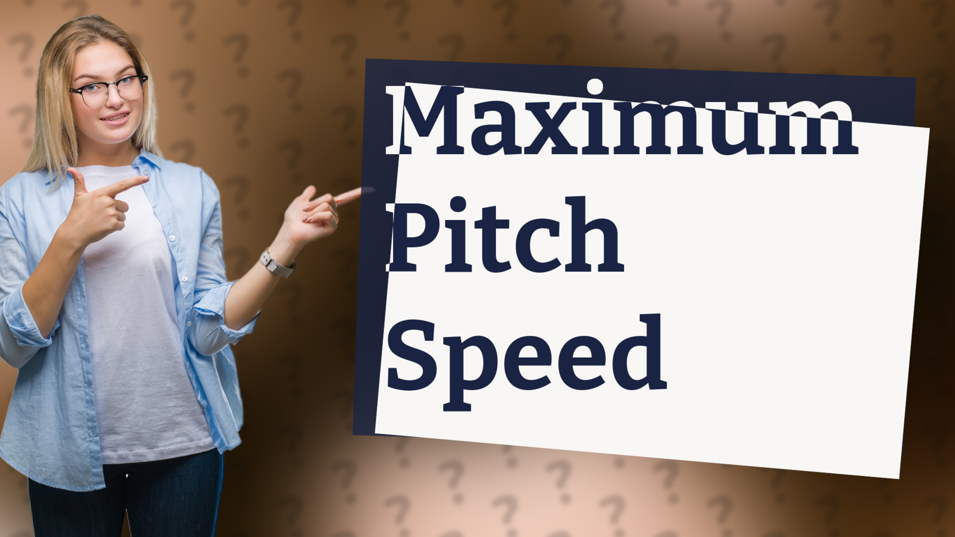 Maximum Pitch Speed