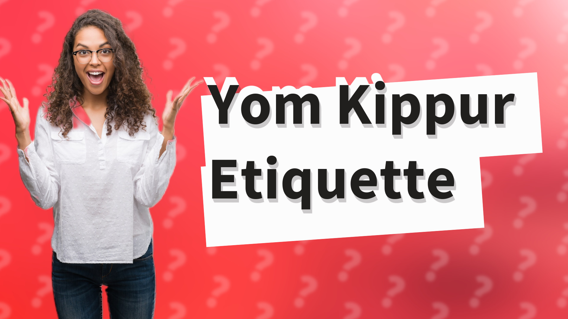 Yom Kippur Etiquette