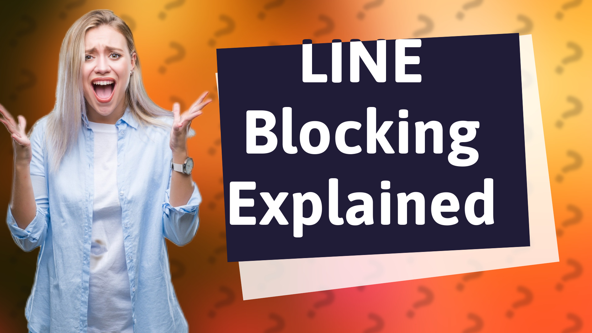 LINE Blocking Explained