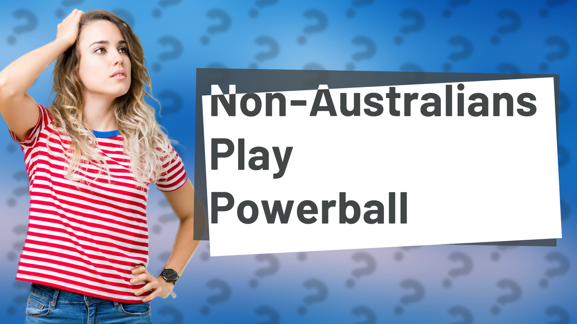 Non-Australians Play Powerball