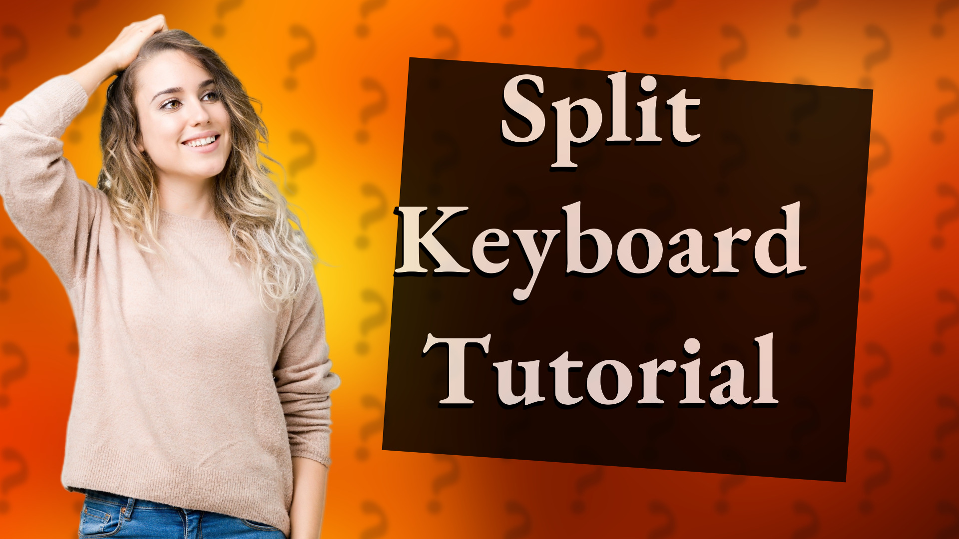 Split Keyboard Tutorial