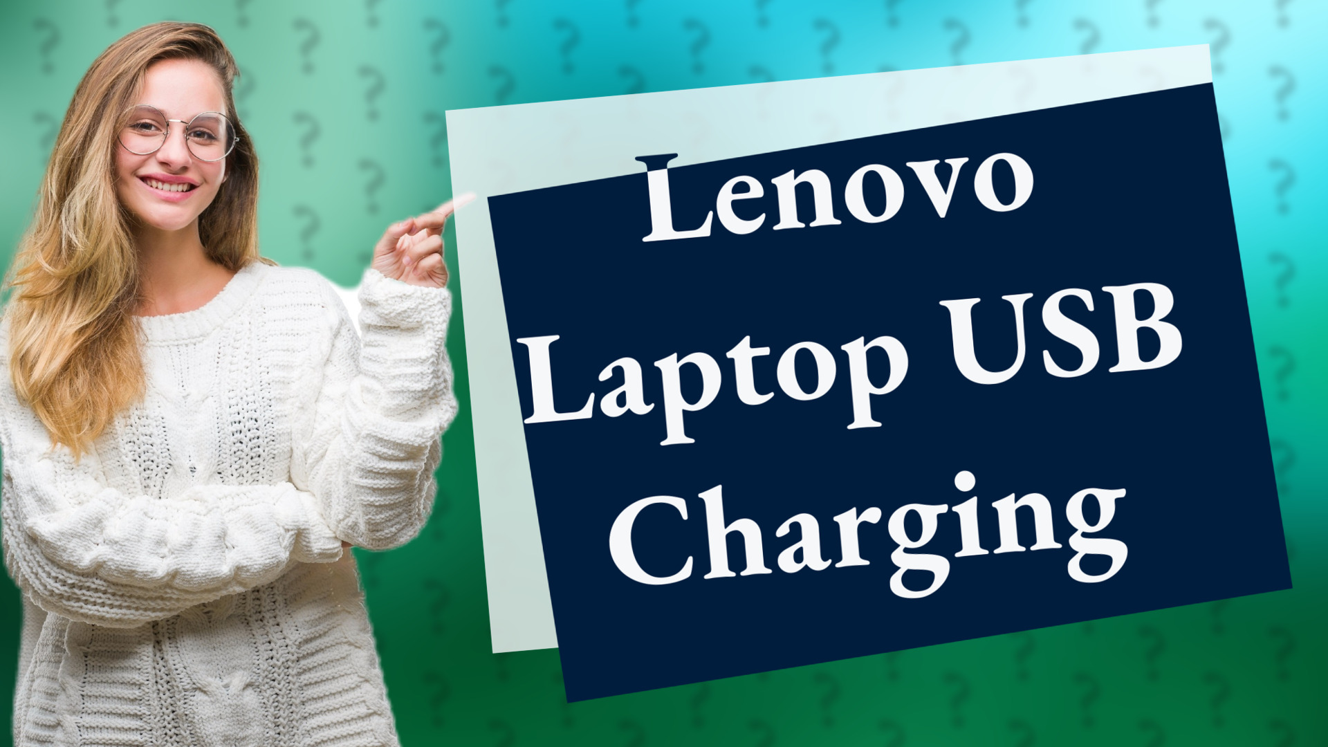 Lenovo Laptop USB Charging