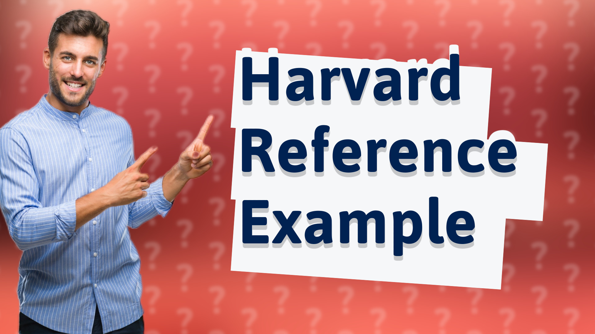 Harvard Reference Example