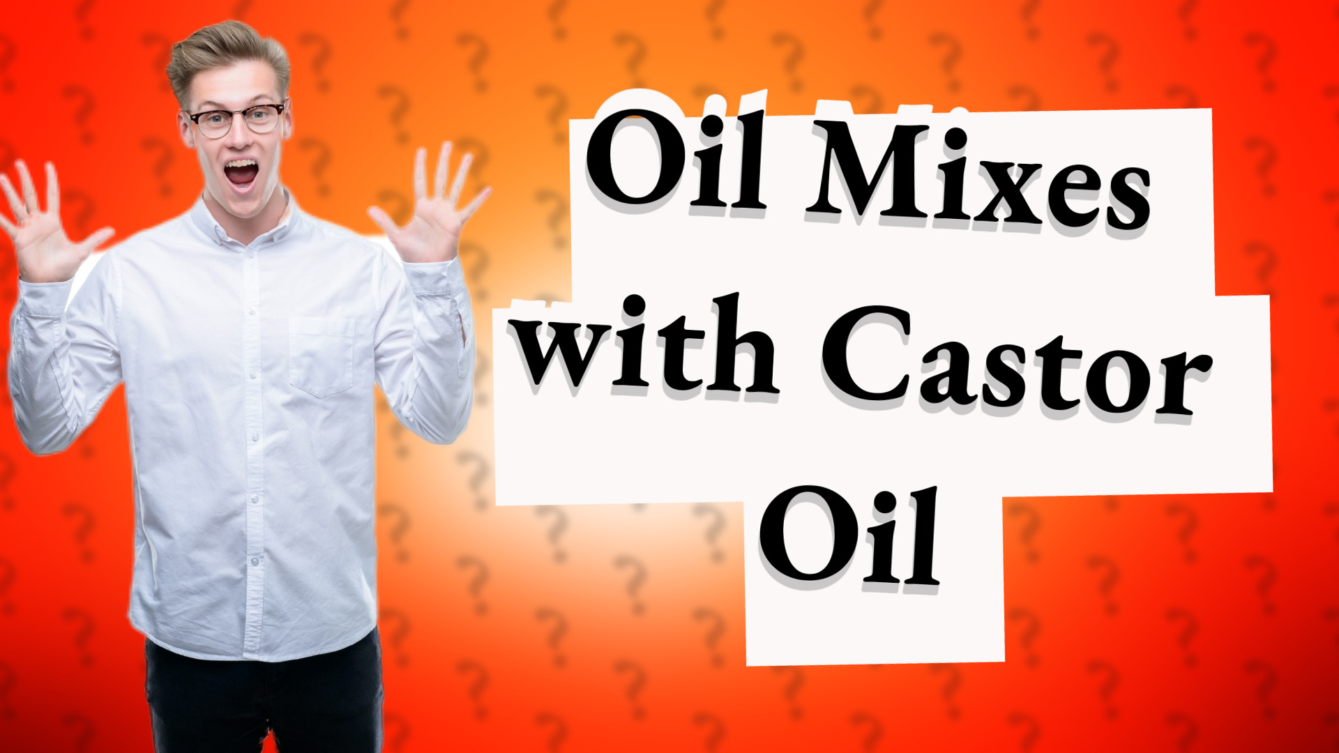 Oil Mixes with Castor Oil