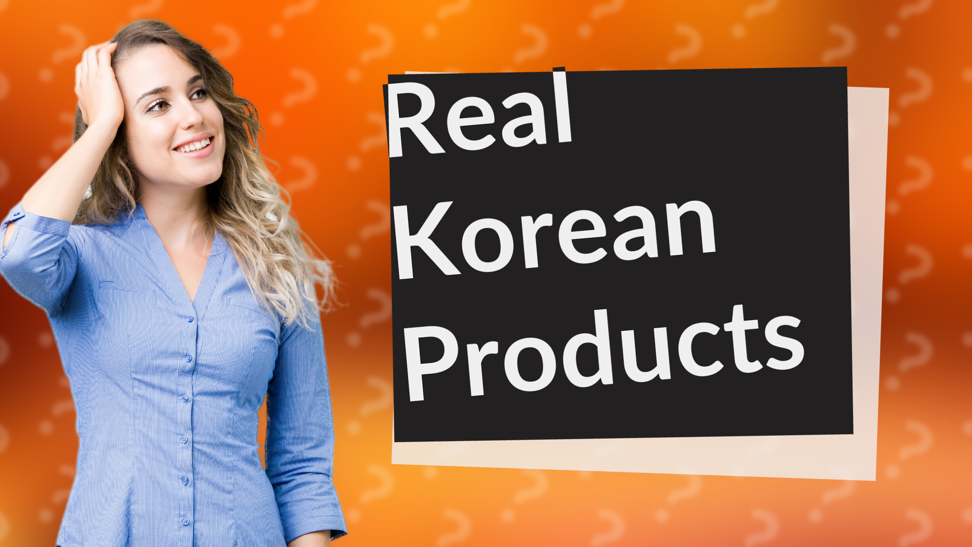 Real Korean Products