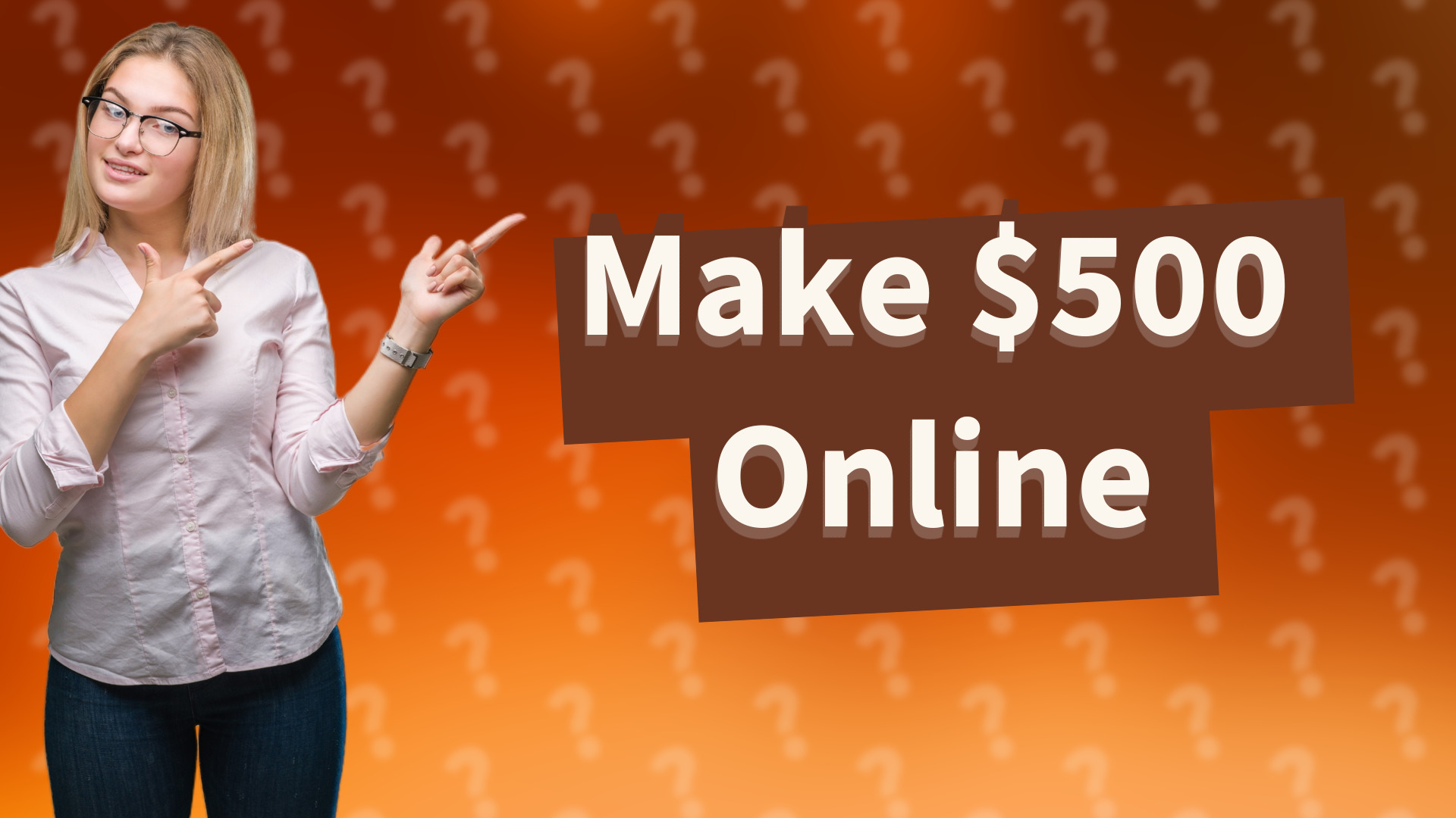 Make $500 Online