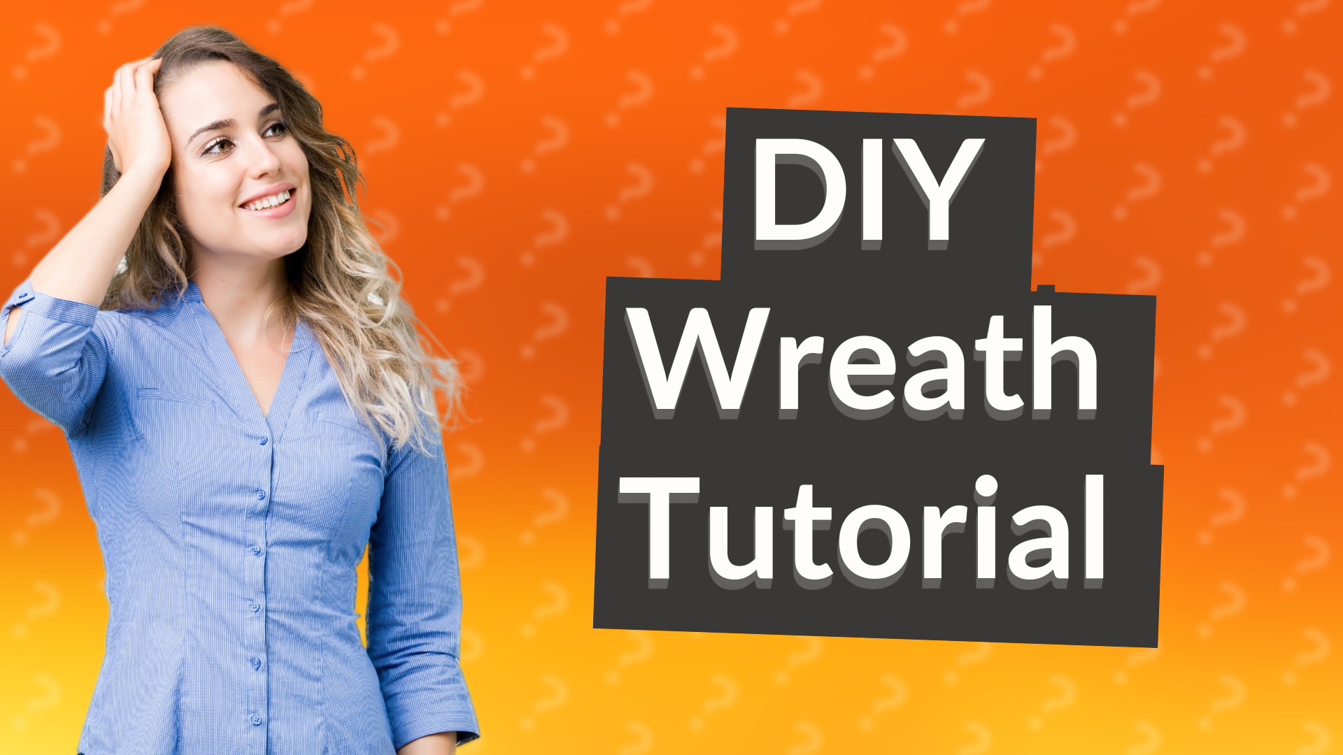 DIY Wreath Tutorial