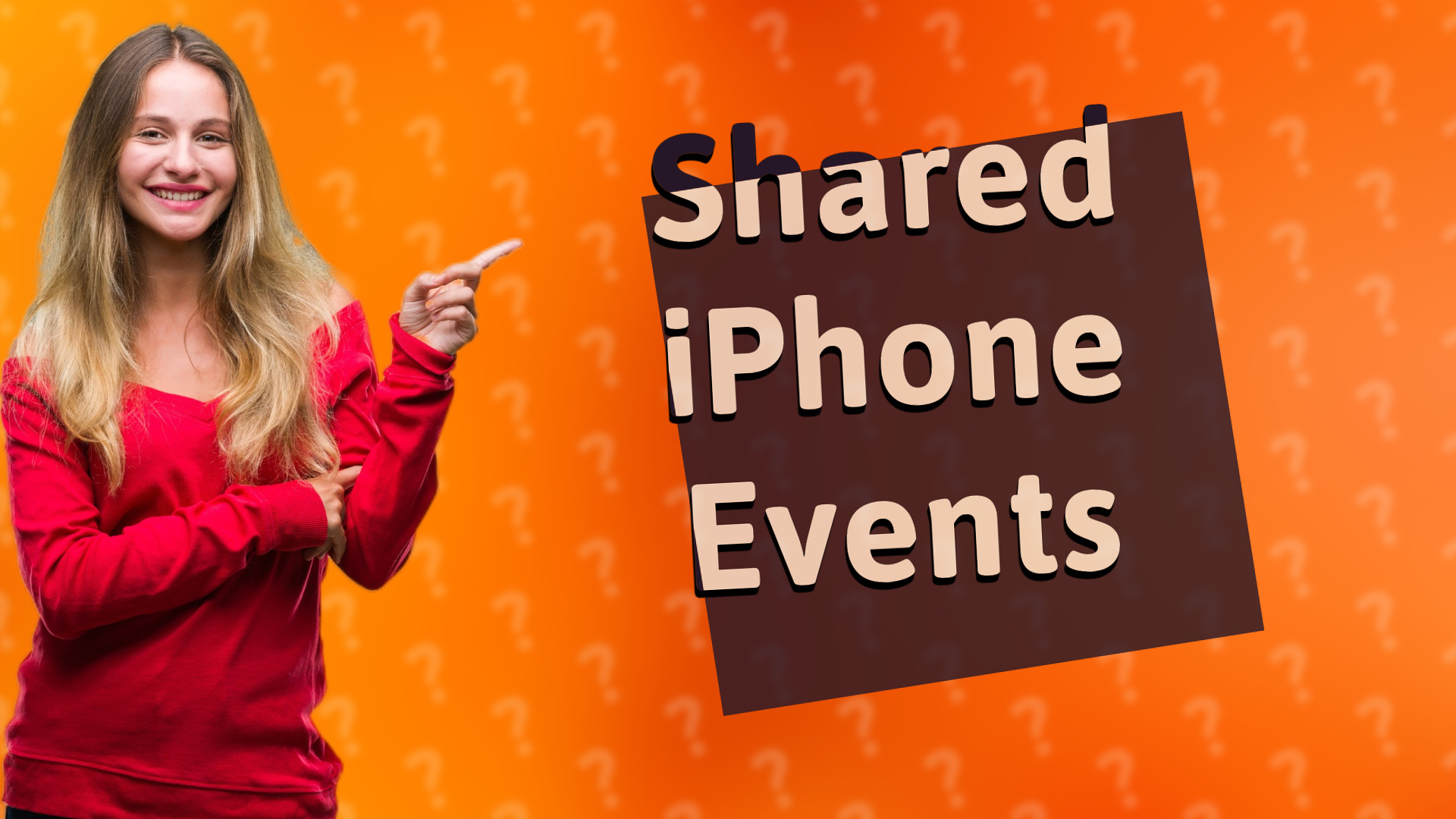 Shared iPhone Events