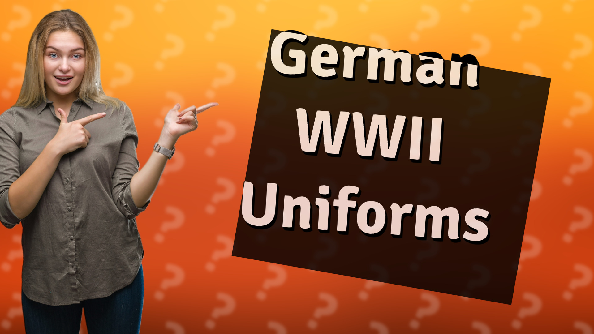 German WWII Uniforms
