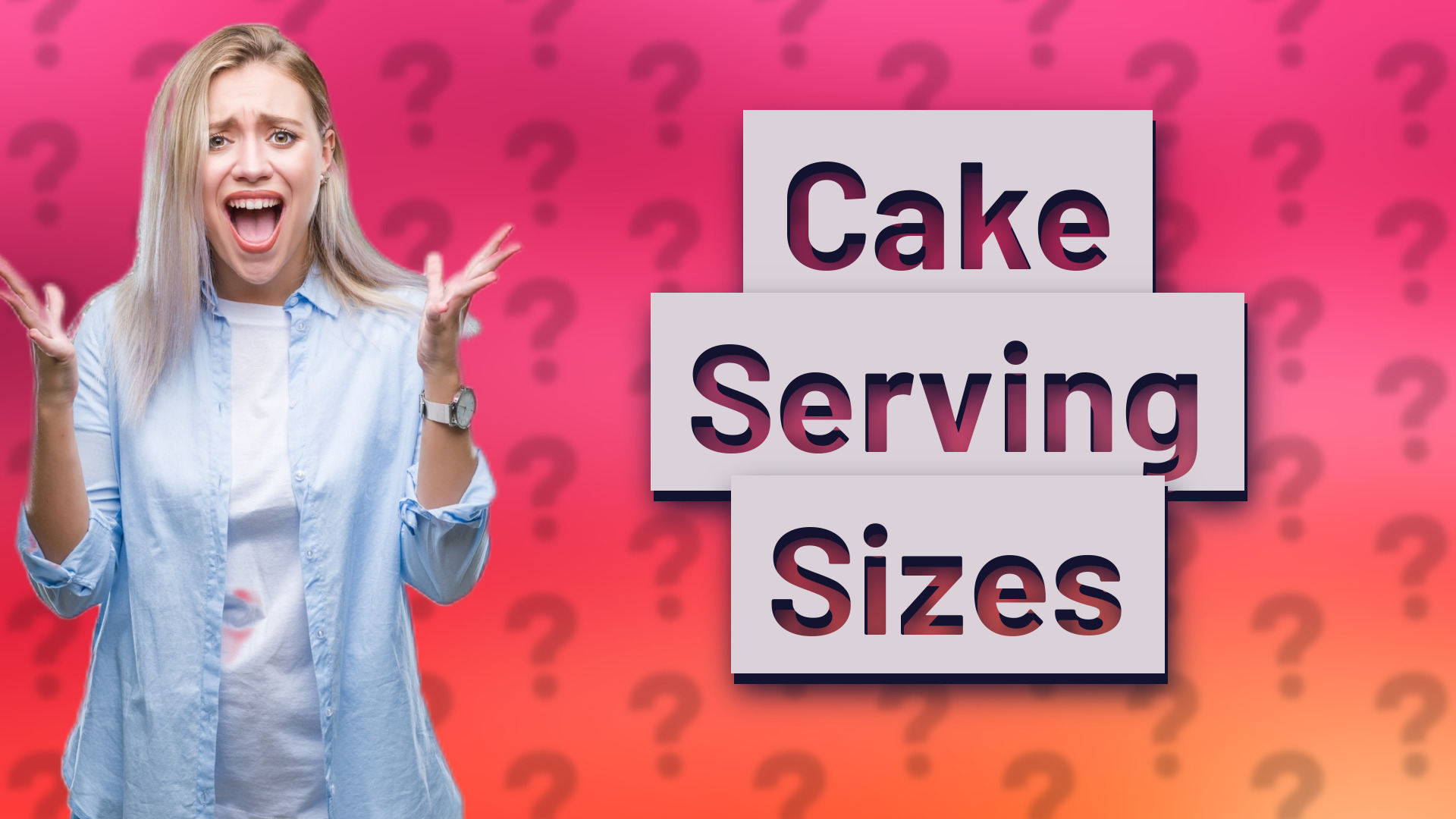 Cake Serving Sizes