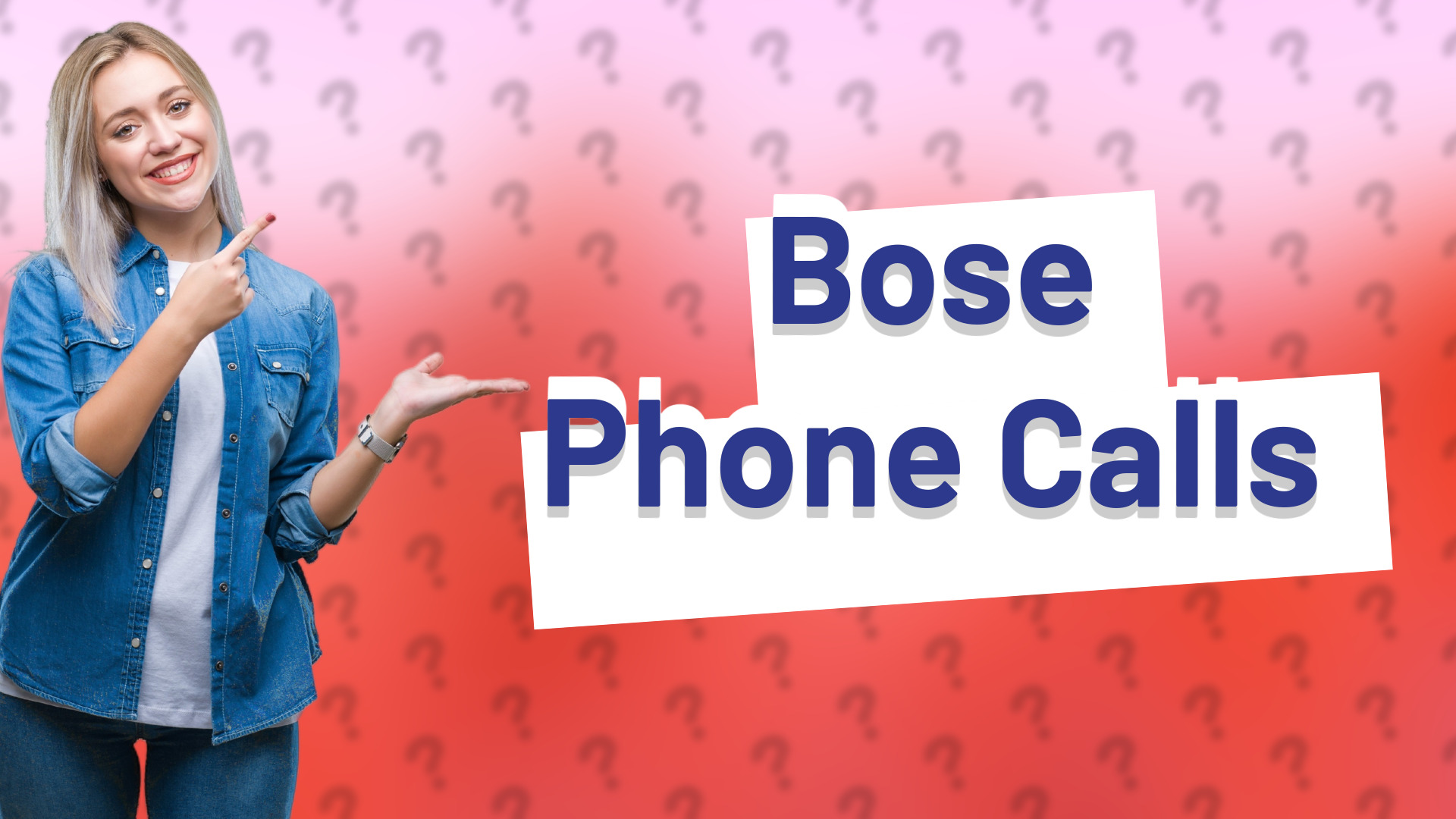 Bose Phone Calls
