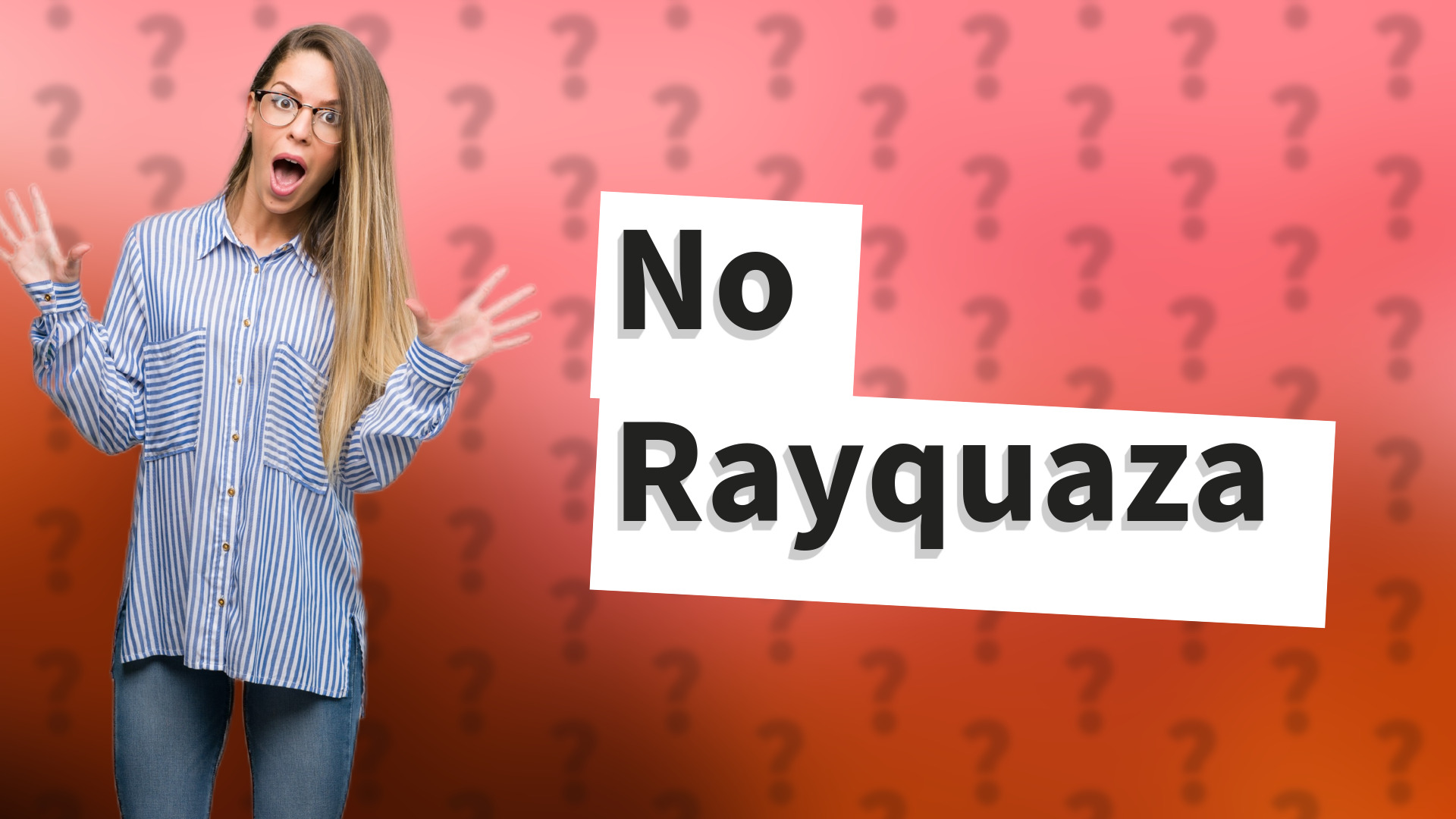 No Rayquaza