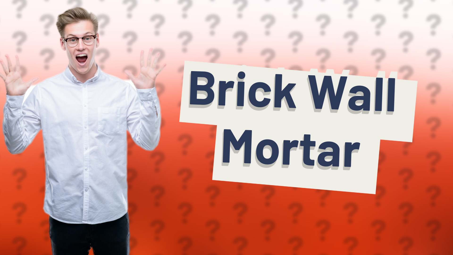Brick Wall Mortar