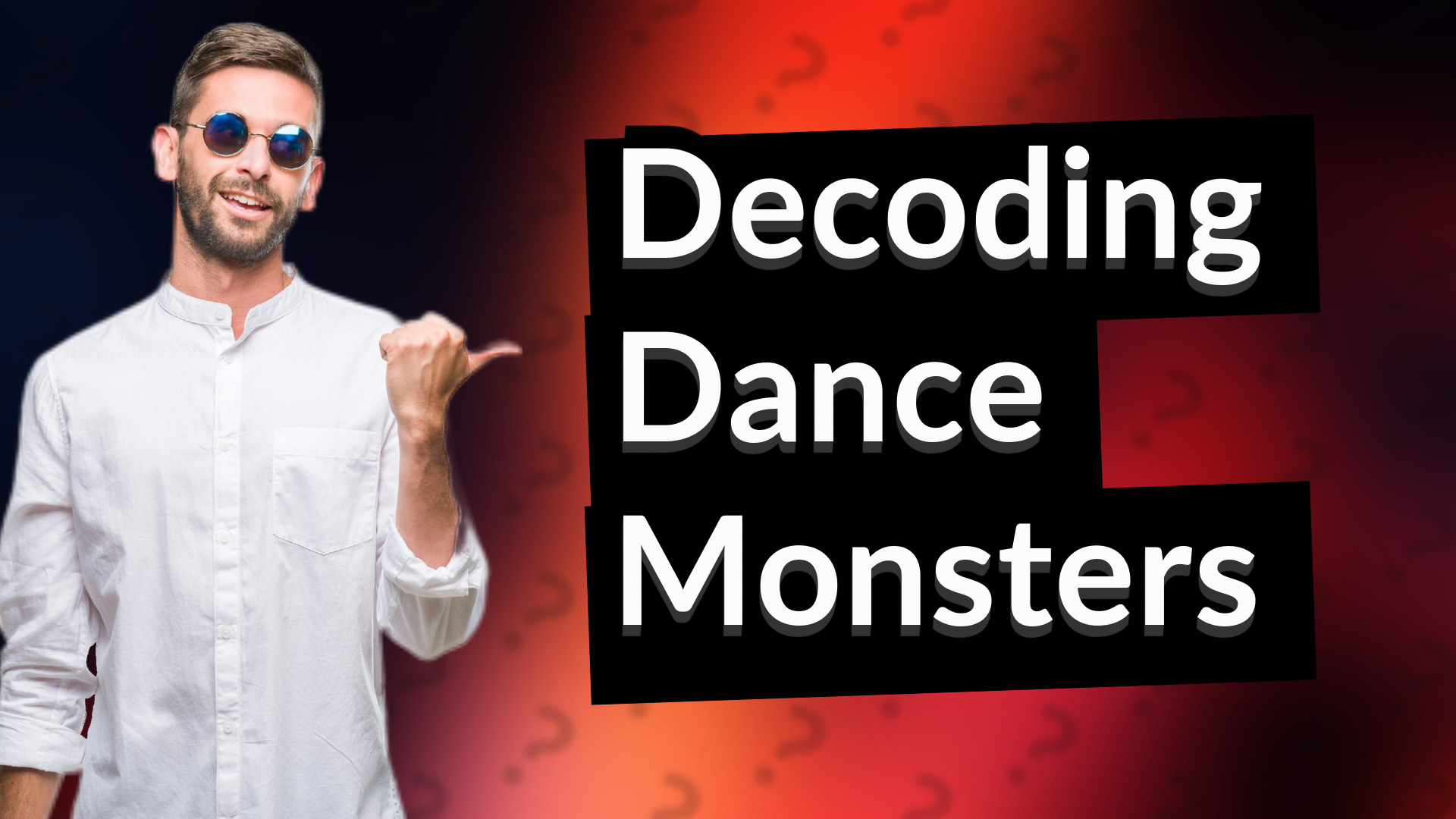 Decoding Dance Monsters