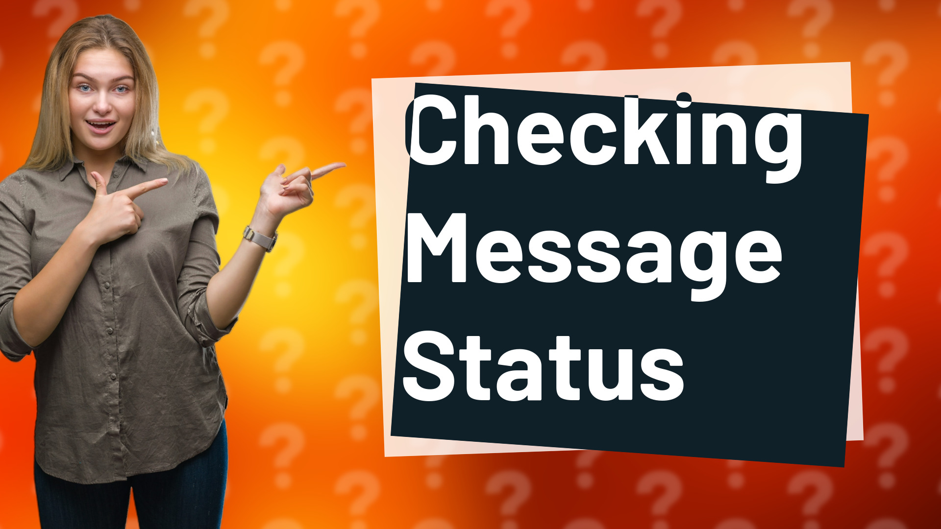 Checking Message Status