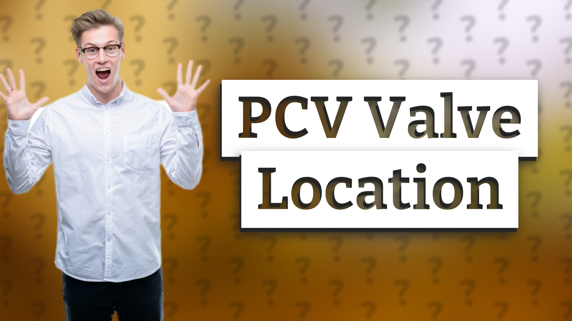 PCV Valve Location