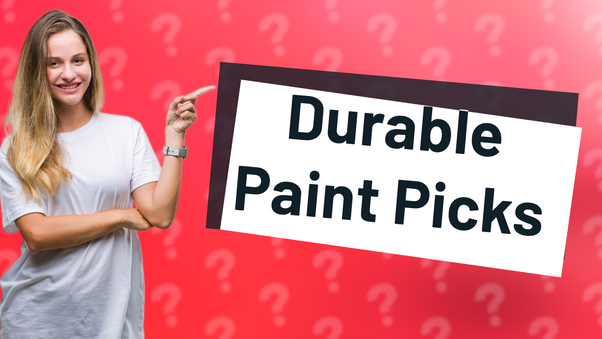 Durable Paint Picks