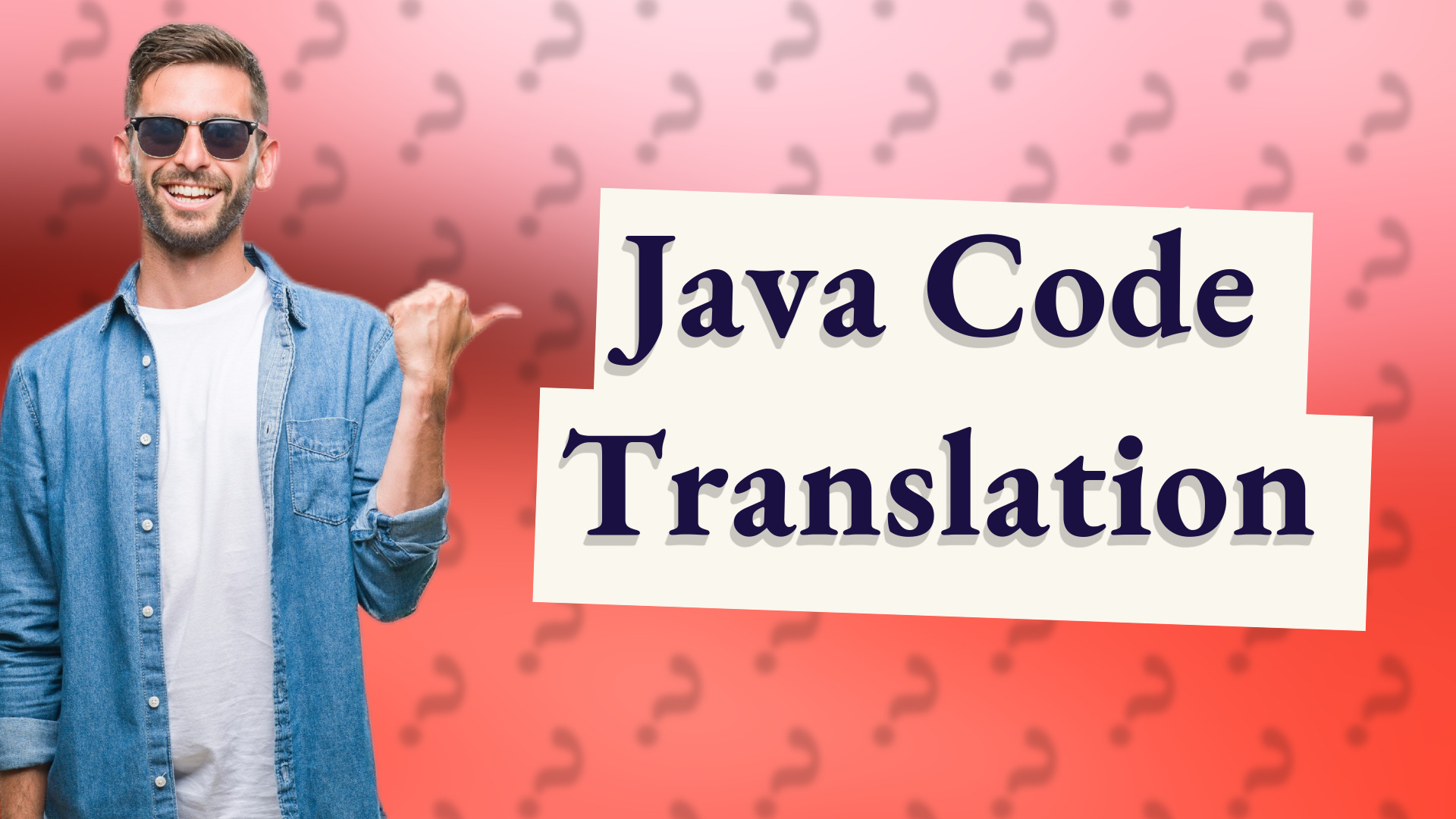 Java Code Translation