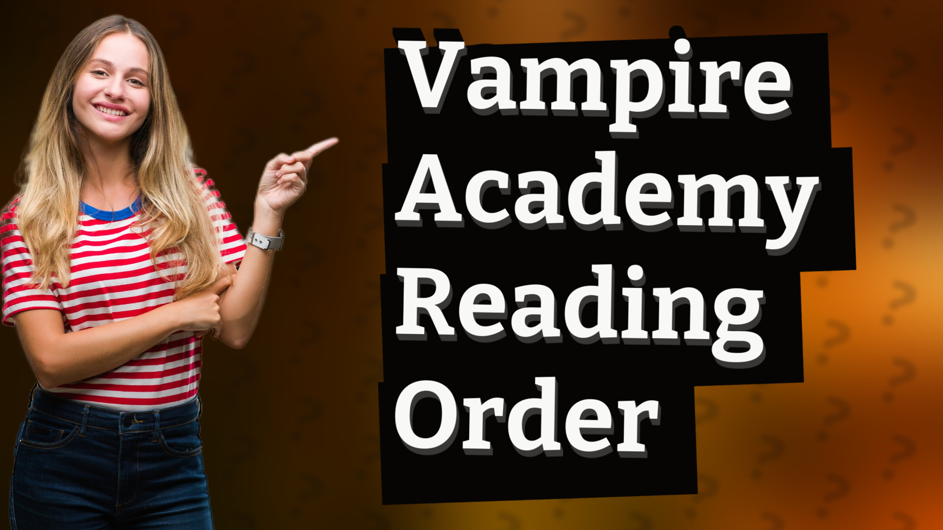 Vampire Academy Reading Order