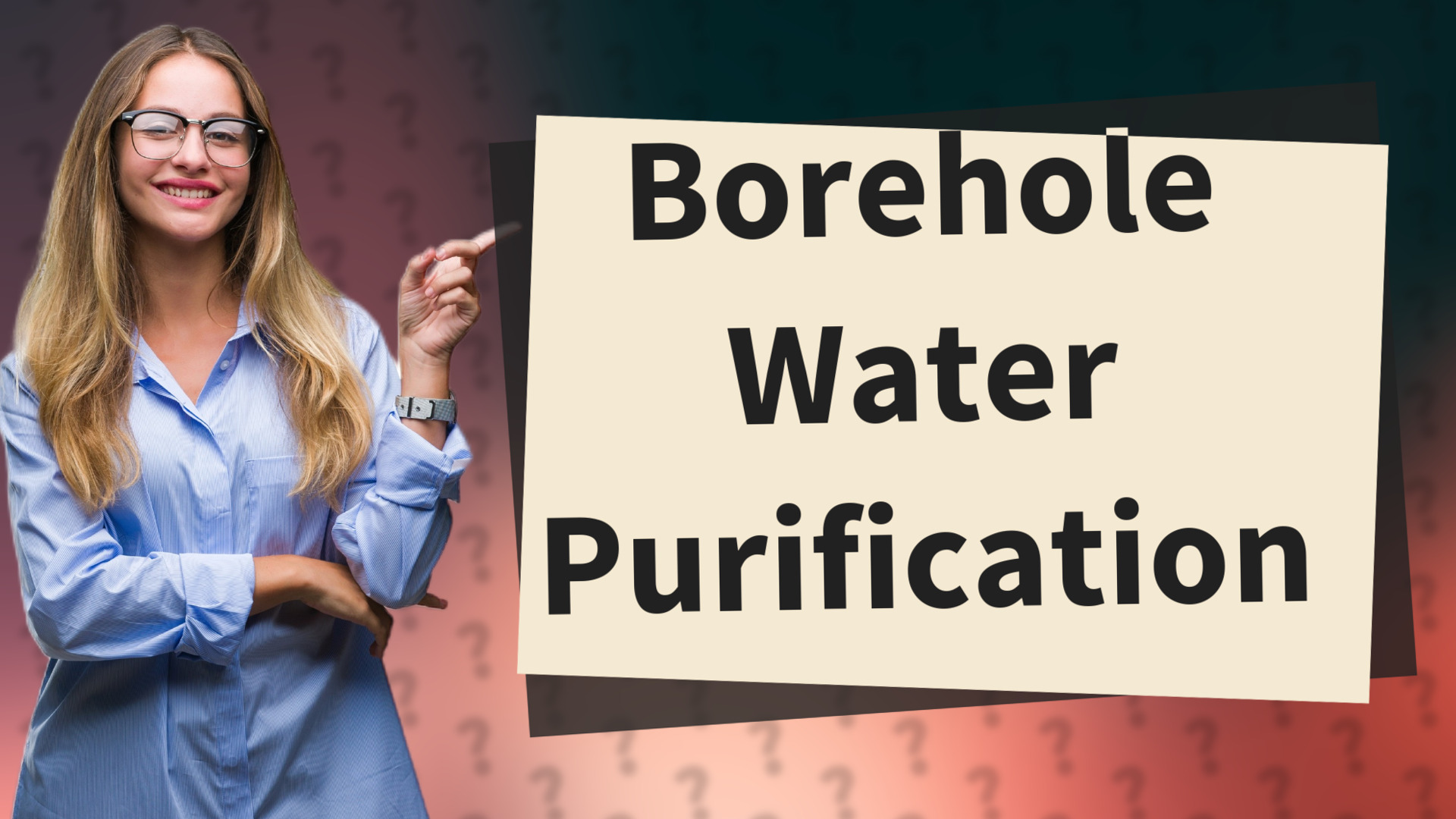 Borehole Water Purification