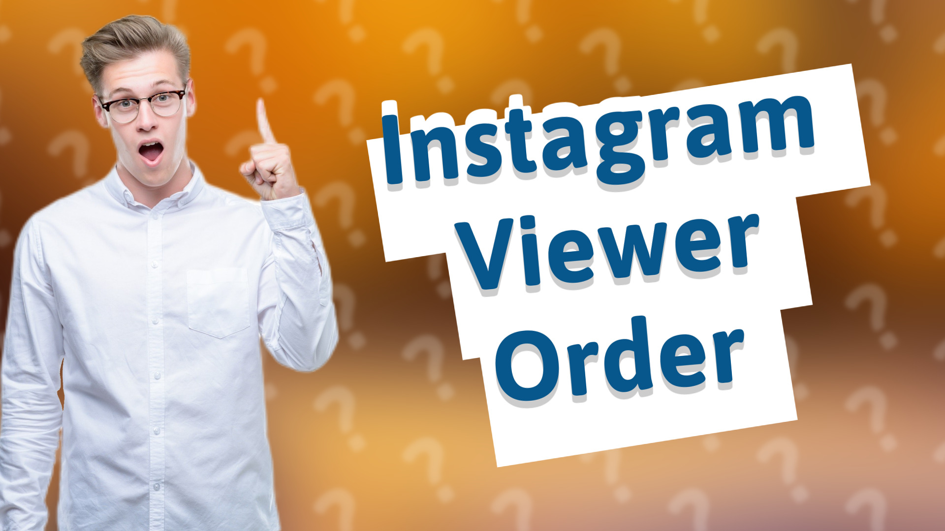Instagram Viewer Order