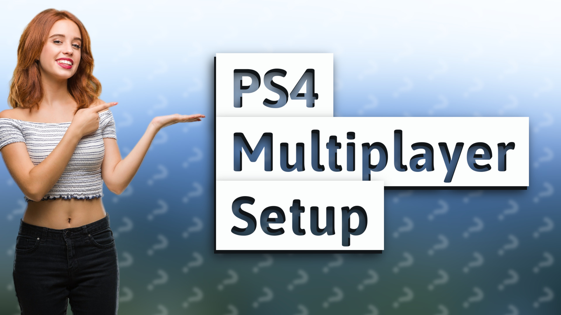 PS4 Multiplayer Setup