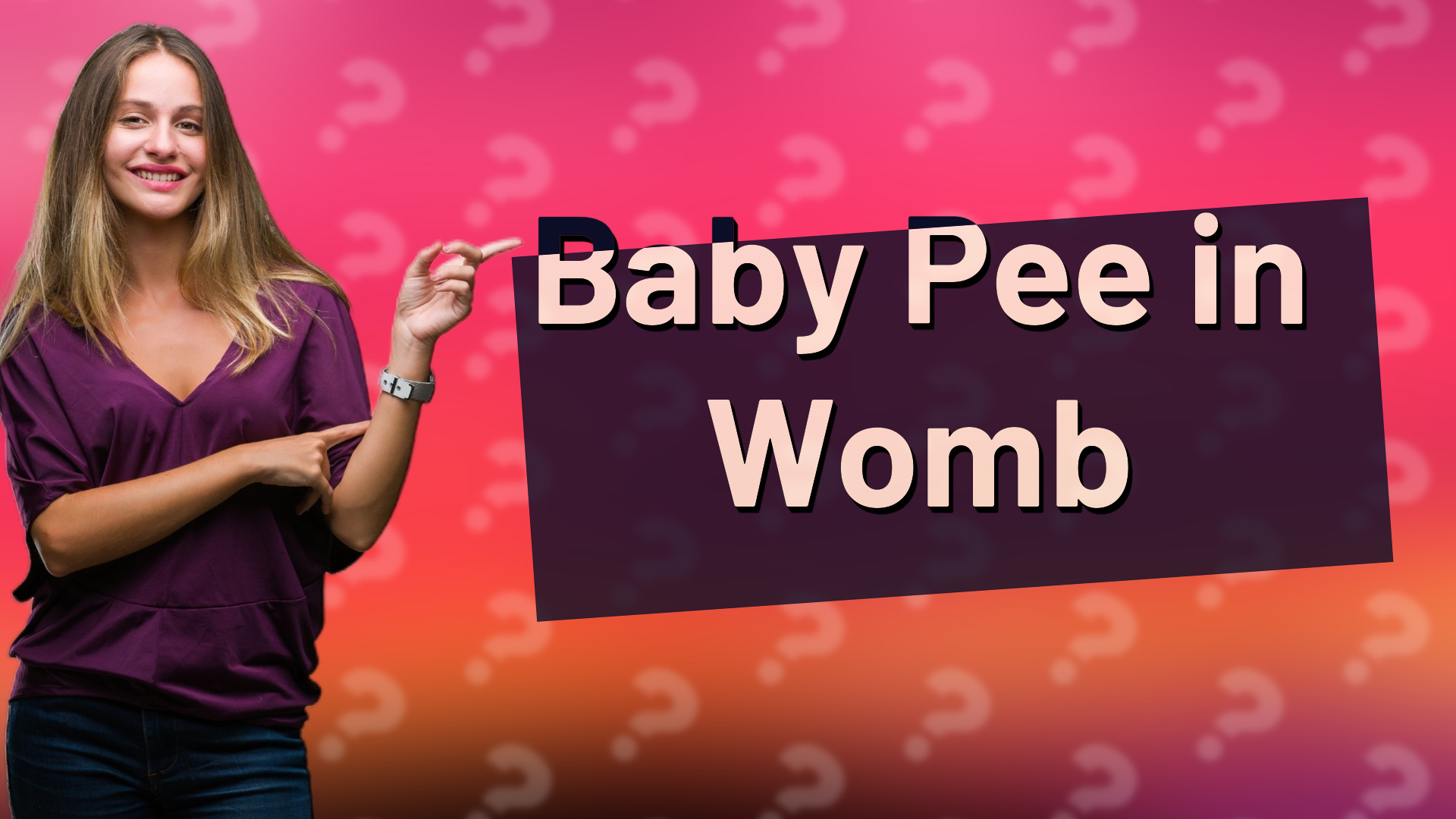 Baby Pee in Womb