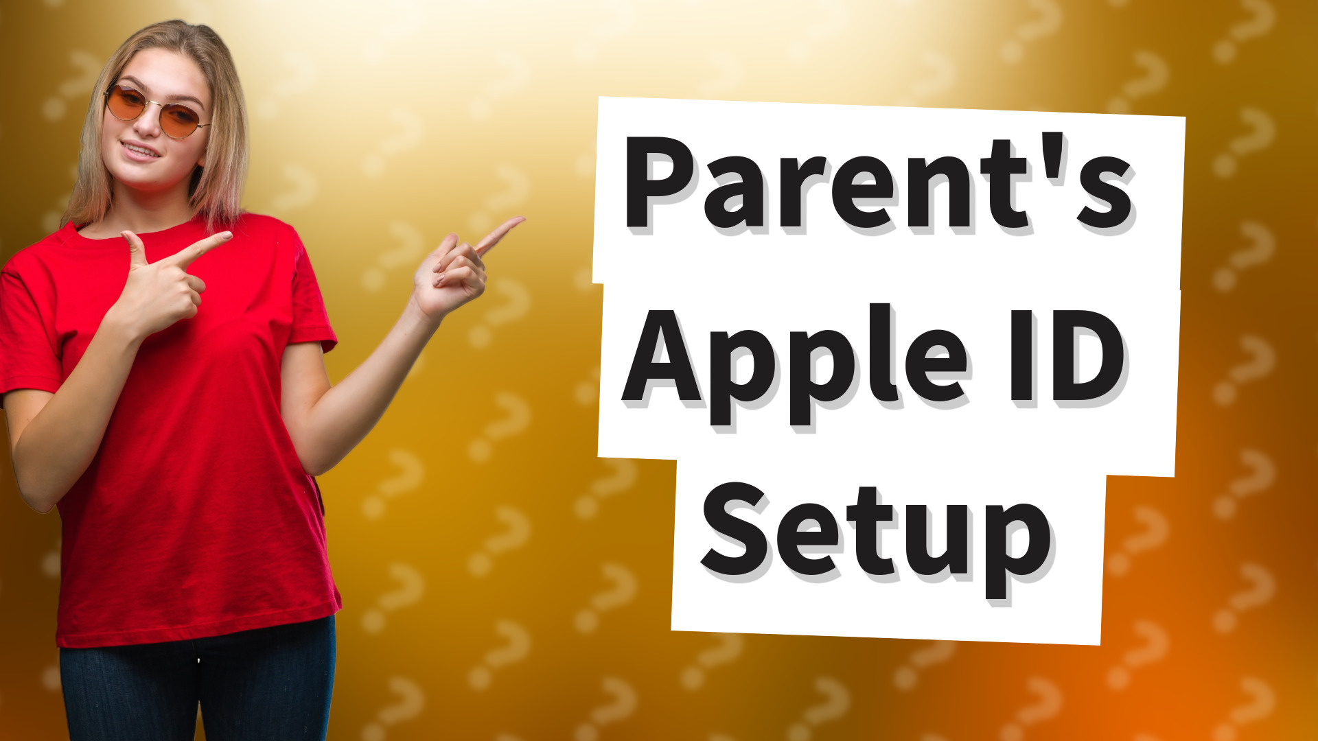 Parent's Apple ID Setup