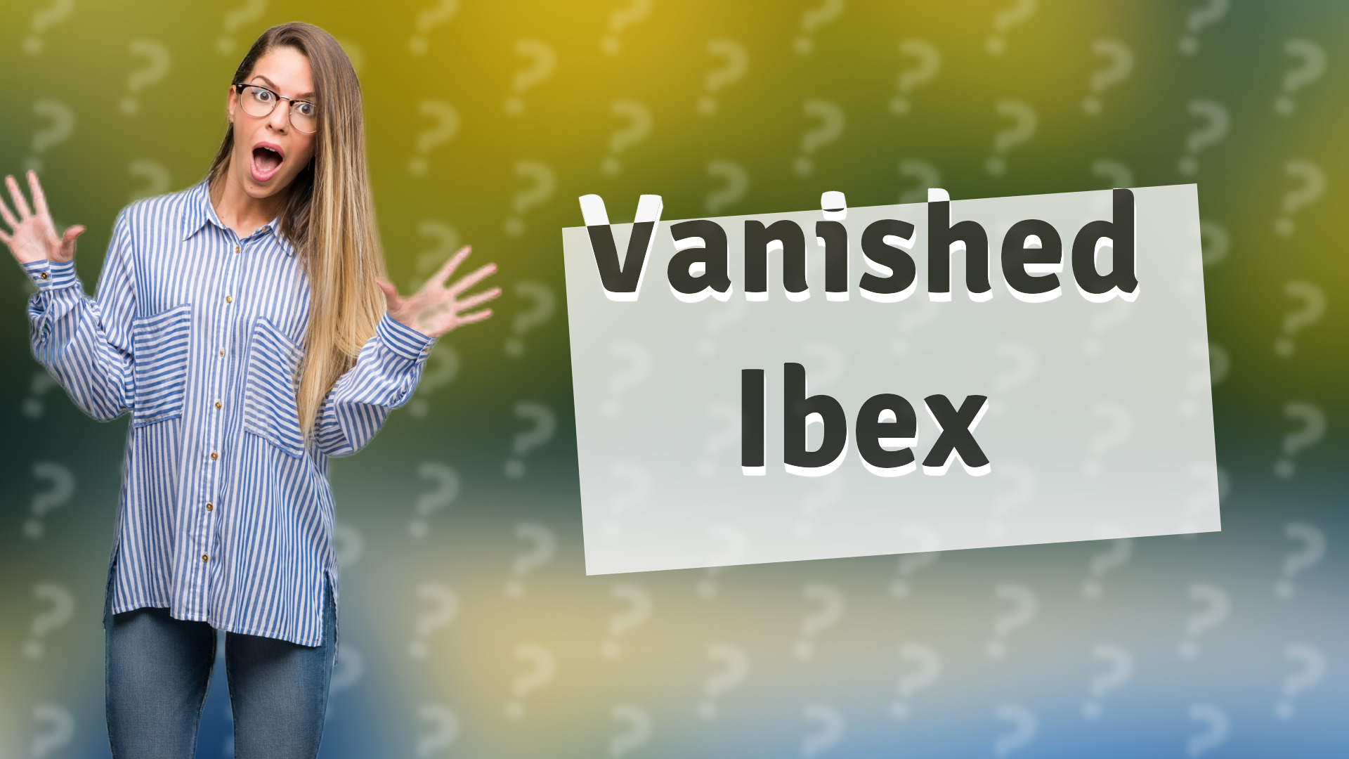 Vanished Ibex