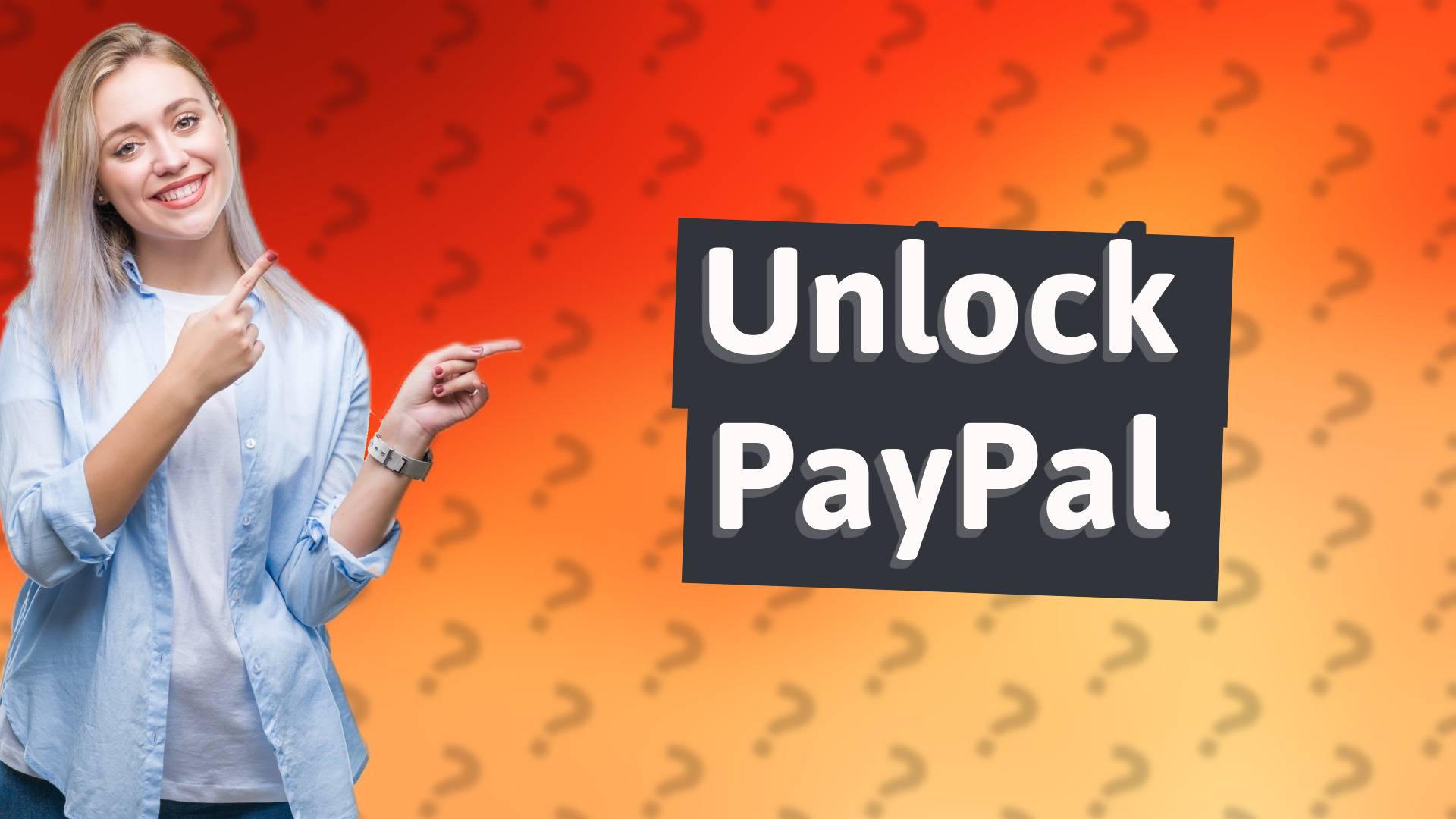 Unlock PayPal